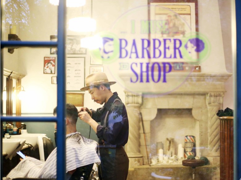 バーバー風メンズヘアスタイルが上海で流行するかも